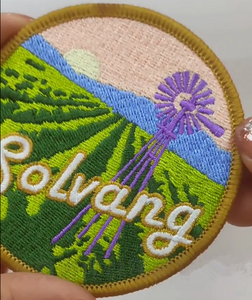 Samples Colorful Eco-Friendly Fabric Embroidered Woven Patch Iron on Custom Football Heart Flower Logo Badges - Product Image 2