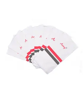 Tovagliolo di carta 40 x30 tovaglioli 16 X16 fabbriche a Dubai Wold Xnxx colori colorati del tessuto da tavola nero personalizzato personalizzato con Logo