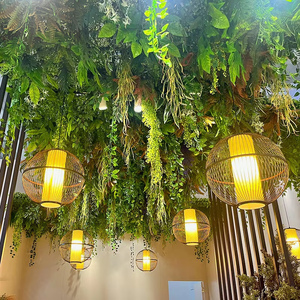 Planta Artificial para Techo, Vegetación Artificial para Techo, Follaje Floral, Paisajismo, Flores Artificiales de Plástico y Seda, Enredaderas, Decoración Interior - Product Image 1