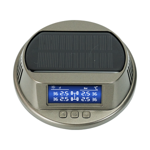 Built-In Solar Display TPMS Sensor Digital Universal Car Tire <span class=keywords><strong>Pressure</strong></span> Monitoring System com 4 sensores e display LCD - Product Image 2