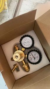 Kaynak azot Argon helyum gazı fabrikası için yüksek saflıkta pirinç gaz basınç regülatörü-sağlanan - Product Image 6