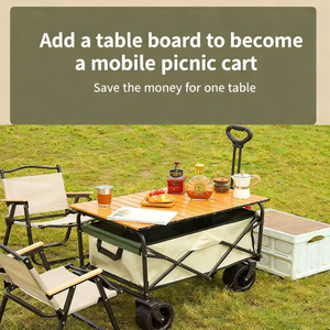 Chariot de camping pliable personnalisable, chariot à main pliable avec conception anti-collision pour le camping - Product Image 6