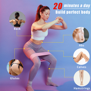 3 cái/bộ Yoga Đàn Hồi Tập Thể Dục Tập Thể Dục Tập Thể Dục Chiến lợi phẩm Polyester Vải Và Cao Su Kháng Vòng Ban Nhạc Cho Sức Mạnh Đào Tạo - Product Image 3