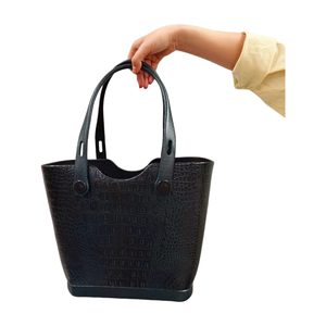 Sac fourre-tout de plage décontracté et tendance en EVA pour femme, sac à main ouvert portable en caoutchouc EVA, idéal pour la piscine et la plage - Product Image 4