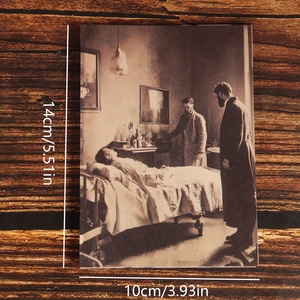 JAI IMAN 32 papiers et 36 autocollants <span class=keywords><strong>Vintage</strong></span> 1920s Hospital DIY Scrapbook Paper <span class=keywords><strong>Kit</strong></span> pour <span class=keywords><strong>Scrapbooking</strong></span> Supplies - Product Image 2