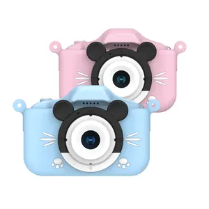 Hot Sale Mickey Mouse Video Camera with 2 Inch IPS Screen Kids Birthday Gift