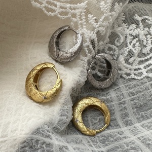 Pendientes Colgantes de Plata de Ley S925, Diseño Italiano con Acabado Cepillado, Elegantes, de Temperamento Ligero, Lujo Discreto y Moda Sencilla - Product Image 1