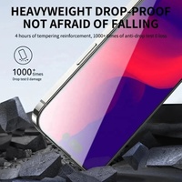 Protection d'écran en verre trempé 2.5D 9H pleine couverture pour iPhone 16 Pro Max, protecteur d'écran transparent en verre pour iPhone 16, film pour iPhone 16