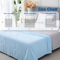 Couette rafraîchissante, couvertures rafraîchissantes pour les personnes ayant chaud la nuit, couette légère, double face, couverture respirante et douce pour le lit
