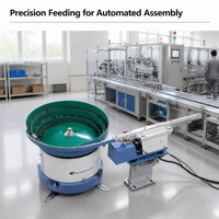 Alimentador Vibratorio Personalizado con Alimentador Lineal para Pasadores, con Clasificación por Sensor y Equipo de Alimentación Automática sin Atascos