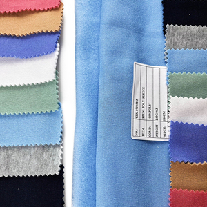 Bán buôn giá rẻ pháp Terry chải spun poly <span class=keywords><strong>Fleece</strong></span> dệt Polyester mà không spandex vải telas cho người đàn ông Hoodies - Product Image 5