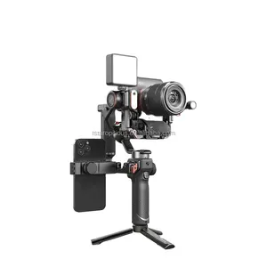 Hohem iSteady M6 Handheld Gimbal Stabilizer Kit Selfie Tripod for  Smartphone with AI Magnetic Fill Light