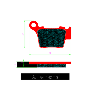 Plaquettes de frein moto pour <span class=keywords><strong>KTM</strong></span> <span class=keywords><strong>EXC</strong></span> EXCF SX SXF XC XCF XCWF Tpi 85 125 250 300 <span class=keywords><strong>350</strong></span> 450 2003-2023 FA368 - Product Image 4