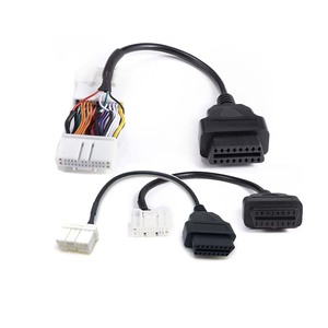 Cáp kết nối OBDII đầu cái 12/20/26 chân cho xe Tesla Model <span class=keywords><strong>3</strong></span> S/X Y 2012-2015, dây dẫn điện tử cho xe năng lượng mới - Product Image 1