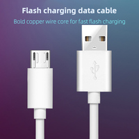 Cable DE DATOS USB de carga rápida de material TPE del fabricante para carga de teléfonos y computadoras
