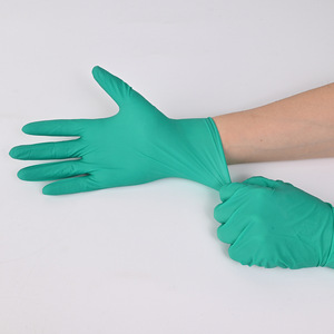 Gants en latex jetables, texture intégrale, lisses, non stériles, à usage unique, pour la maison et l'industrie du soudage - Product Image 2