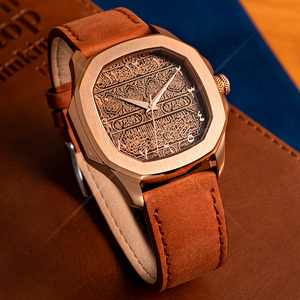 Reloj de pulsera para hombre, de lujo, números árabes, Dial - Product Image 4
