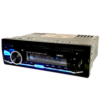 Pemutar Stereo Radio Mobil, BT Audio Telepon AUX-IN Otomatis MP3 FM AM USB 1Din Remote Kontrol Universal