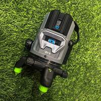 Niveau laser vert industriel 2, 3 ou 5 fils, outil de nivellement à batterie lithium-ion, pour la décoration et la construction