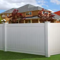 PVC Privacy Schutting UV-Beschermingstechnologie Permanente Kleurbehoud Zonwerend Buitenomheining