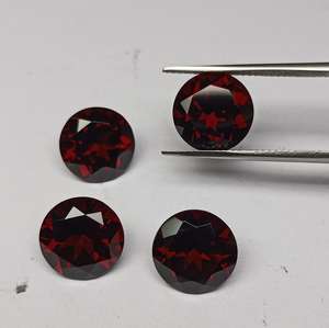 M.Y.GEMS Granate Rojo Natural de Mozambique, Corte Ovalado de 10x10 mm, Piedras Preciosas que Cambian de Color, Versátiles, Blanco, Rosa, Verde, Amarillo, para Joyería - Product Image 5