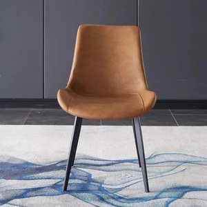 Chaise de <span class=keywords><strong>restaurant</strong></span> en cuir PU, pied en métal, prix de liquidation d'usine, chaise de <span class=keywords><strong>restaurant</strong></span>, chaise de salle à manger - Product Image 2