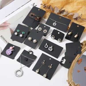 Stampa personalizzata di alta qualità orecchino di carta di visualizzazione collana di imballaggio carta orecchino carta logo personalizzato - Product Image 2