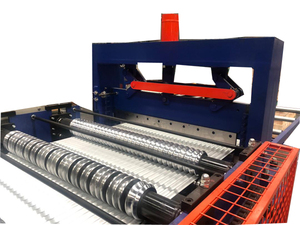 Nhôm 0.25-0.7Mm Mái Kim Loại Bền Tấm Mái Panel CuộN Máy Ép - Product Image 5