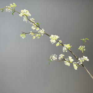 GM Plantas artificiales Nieve verde <span class=keywords><strong>Wilow</strong></span> Ramas de imitación Tallos verdes de imitación Ramas artificiales Plantas falsas para la decoración del hogar del jardín - Product Image 5