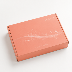 Boîtes d'expédition cosmétiques en kraft auto-scellantes, directement de l'usine, emballage e-commerce, impression personnalisée, emballage pour soins de la peau, finition mate simple face - Product Image 1