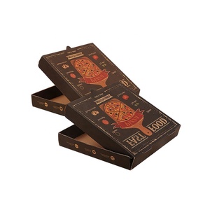 Scatole per <span class=keywords><strong>Pizza</strong></span> Personalizzate all'Ingrosso, Economiche, con Logo Personalizzato, in Cartone Ondulato per Consegna e Cottura - Product Image 6