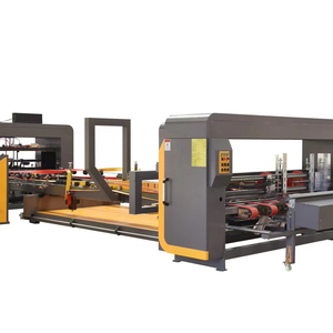 High Quality Corrugated Cardboard Folding Gluing Full Automatic Carton <strong>Box</strong> <strong>Folder</strong> Gluer Machine - Product Image 1