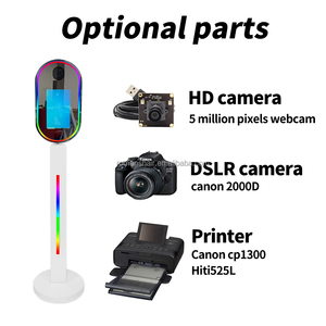 Miroir magique à écran tactile, cabine photo à vendre, <span class=keywords><strong>selfie</strong></span>, 13,3 pouces, cabine photo portable, appareil photo reflex numérique, miroir cabine photo - Product Image 3