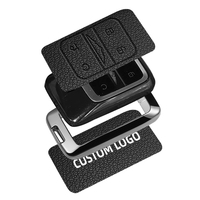 Housse de clé de voiture en alliage de zinc et cuir pour Chery Jetour G700, coque de protection de clé à distance antichoc de qualité supérieure avec porte-clés