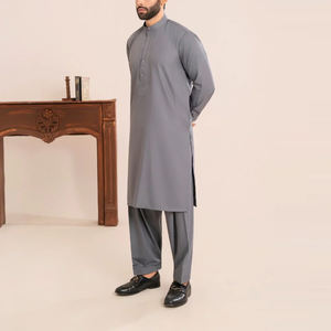 Nouvelle Arrivée Salwar Kameez Homme en Coton Sur Mesure, Séchage Rapide, Infroissable, pour Fête, Haute Qualité, Couleur Personnalisée, Vente en Gros - Product Image 3