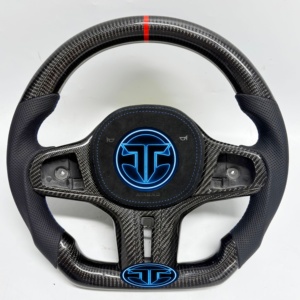 Volante de Fibra de Carbono Forjado para <span class=keywords><strong>BMW</strong></span> G02 G05 G06 G09 G11 G12 G15 G20 G22 G28 G29 G30 G38 G80 G82, Accesorios Interiores para Automóvil - Product Image 6