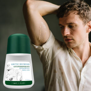 Déodorant Roll-On Arctic Refresh par FLORA RUBY, parfum frais pour hommes actifs, 50 ml, contrôle des odeurs - Product Image 1