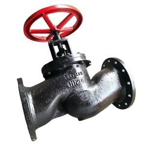 Vanne à soupape manuelle à tige montante DN200 en fonte à bride, commande par volant, livraison gratuite - Product Image 1
