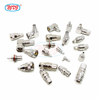 Connecteurs RF sans soudure UHF PL259 TNC BNC N Type SMA RP SMA QMA TS9 mâle femelle à sertir pour LMR240 LMR195 RG58 LMR400 LMR600 EZ