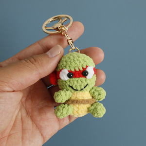 Ingrosso simpatico cartone animato fatto a mano a uncinetto tartaruga <span class=keywords><strong>Ninja</strong></span> per la decorazione quotidiana e regali di tutte le età - Product Image 1