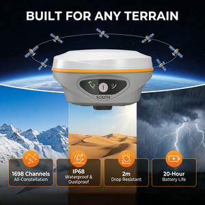 Module International GNSS RTK SOUTH S20 Instrument de Topographie GPS Différentiel RTK avec Logiciel de Post- Traitement GNSS GPS RTK - Product Image 2