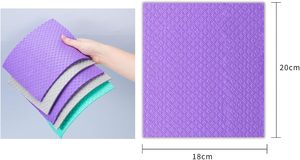 Swedish Dishcloths Reusable Square Kitchen Cleaning Sponge <b>Biodegradable</b> 70% Cellulose 30% Cotton Custom Logo - Product Image 2