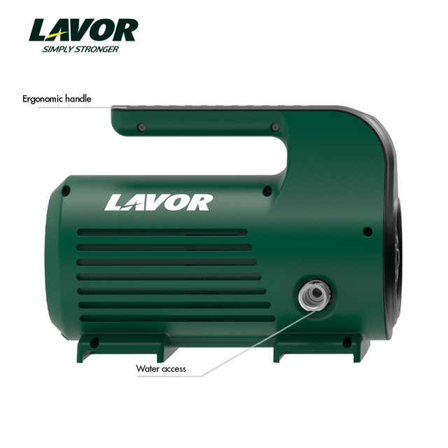 LAVOR Cold Water High Pressure Washer Machine Compact, Lightweight and Easy to Move Car Washer