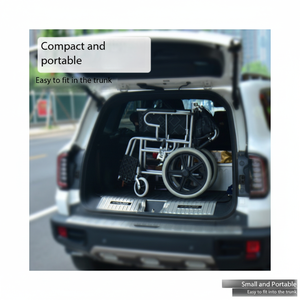 Disabled Bathroom Chairs Bathing Folding Shower Commode Wheel Chairs Toilet for the Elderly Showers - Product Image 1