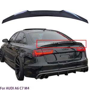 Alerón Trasero de Fibra de Carbono Estilo M4 para A6 C7 Sedán, 2012-2015 - Product Image 1