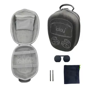 Lente capa protetora Drawstring Bag portátil rígido EVA armazenamento caso para PS VR2