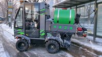 Souffleuse à neige automatique à essence avec moteur pour ATV, balayeuse de route et équipement de débroussaillage