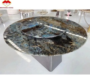 Mesa de Mármol de Lujo Brasileño, Mármol <span class=keywords><strong>Azul</strong></span> <span class=keywords><strong>Zafiro</strong></span> Natural para Muebles de Hogar - Product Image 4