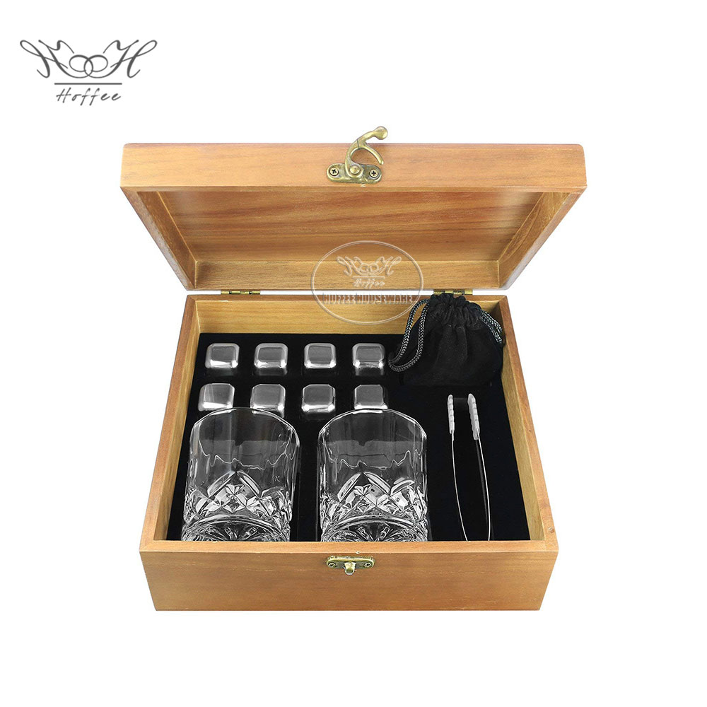 Set di tazze di vetro per cubetti di ghiaccio set02