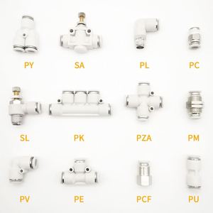 YIIDNN Raccord rapide pneumatique coudé en cuivre nickelé pour sac plastique de type PV, 4-12 mm, pour tuyau de compresseur d'air haute pression - Product Image 5